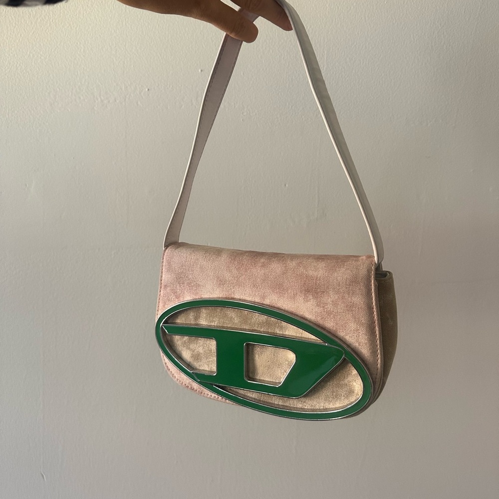 Logo Diesel shoulder bag